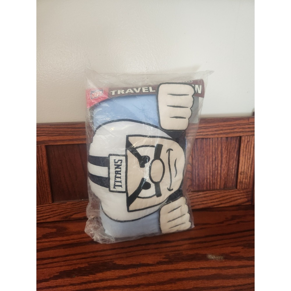 New Vintage Tennessee Titans Travel‎ Pillow Buddy - Picture 2 of 5
